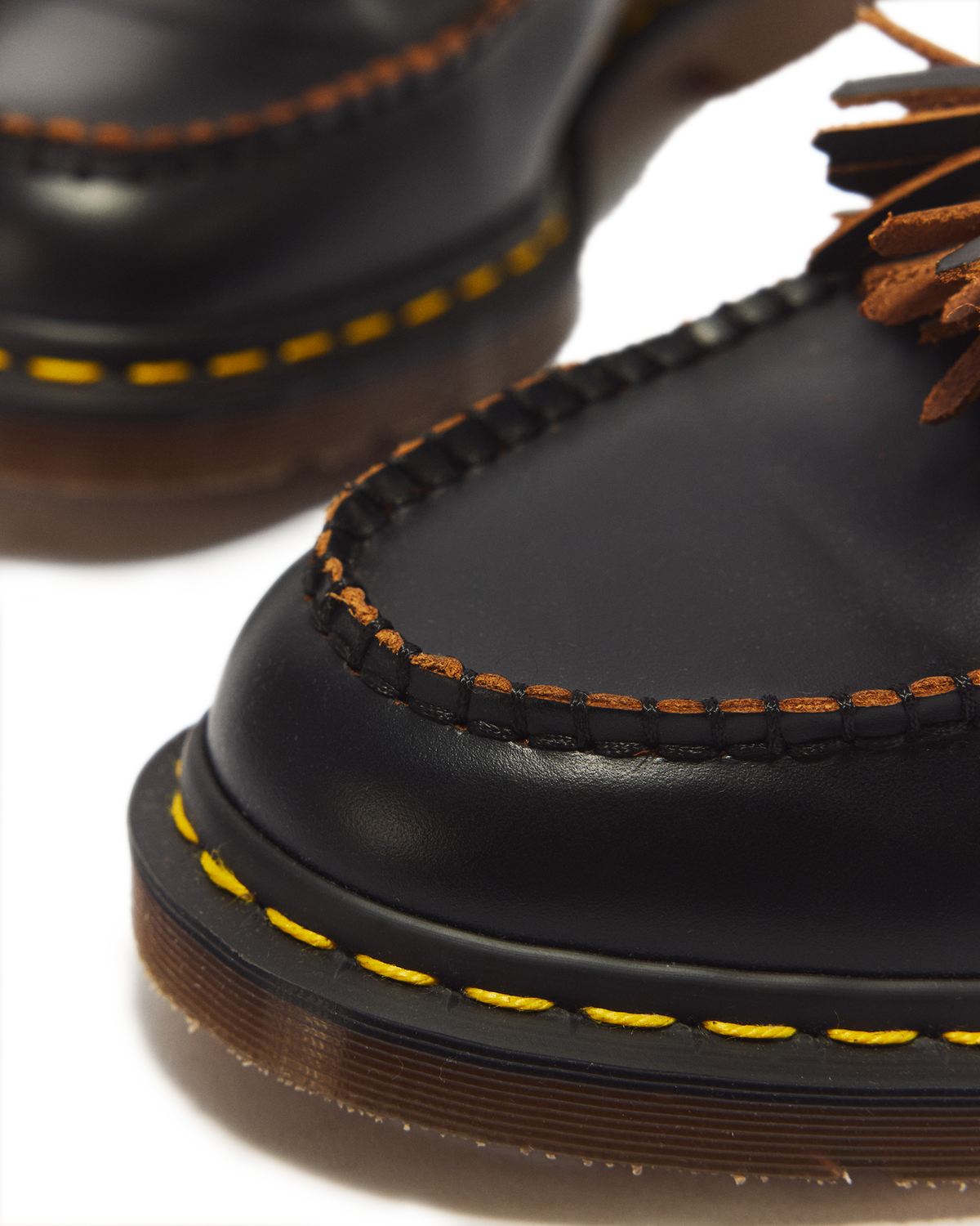 Adrian Made in England Quilon Leather Tassel Loafers - view 8