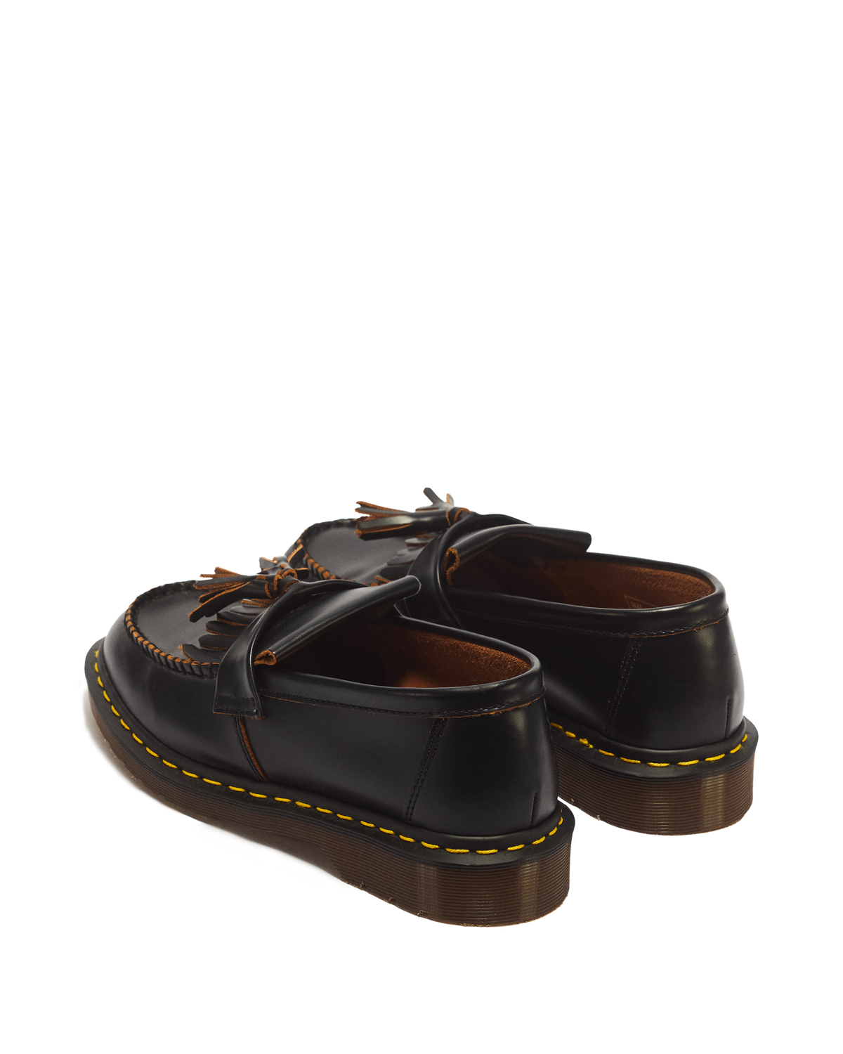Adrian Made in England Quilon Leather Tassel Loafers - view 6