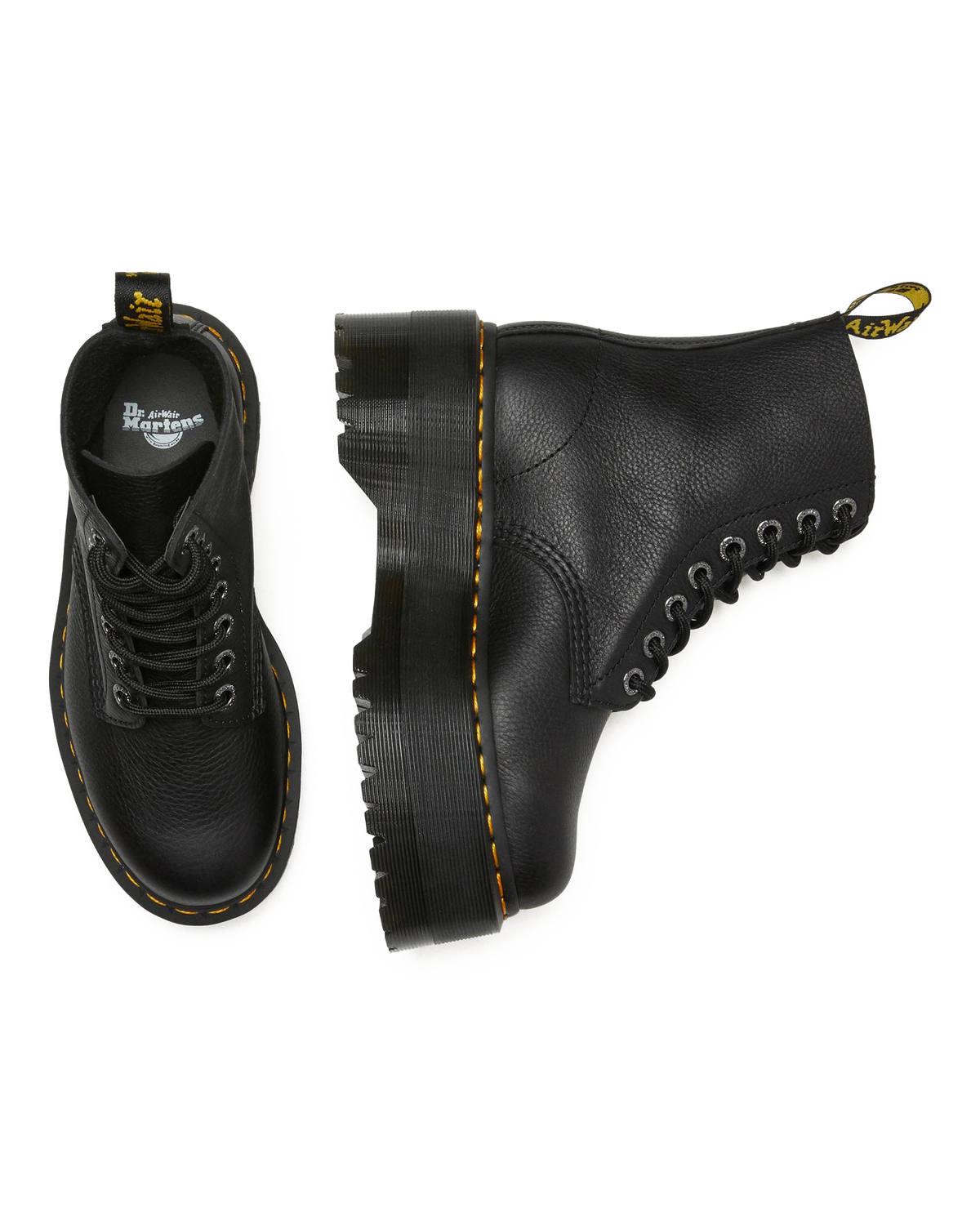 1460 Max Leather Platform Boots - view 3
