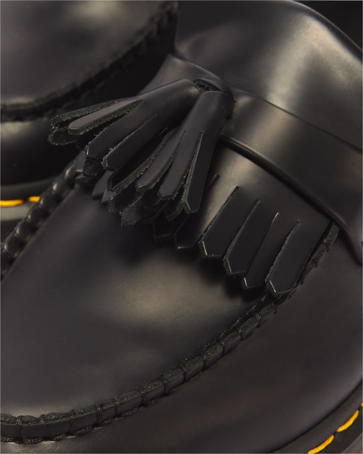Adrian Bex Smooth Leather Tassel Loafers - view 3