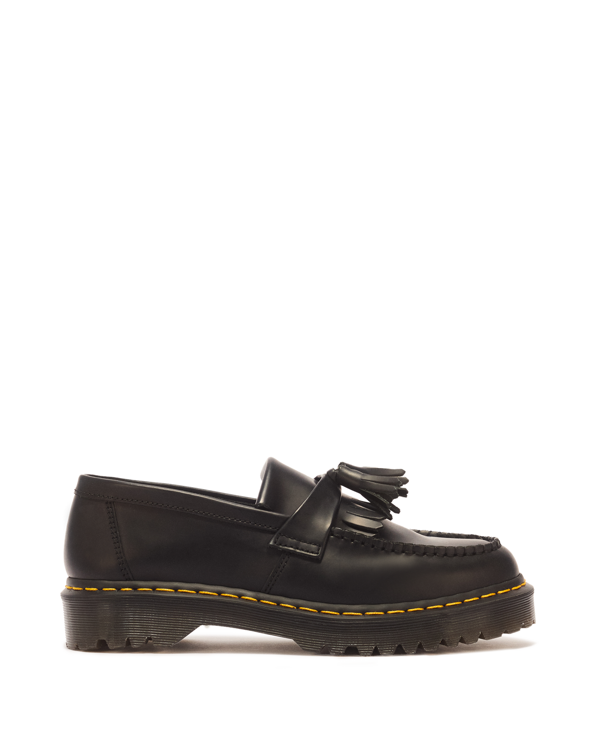 Adrian Bex Smooth Leather Tassel Loafers - view 1