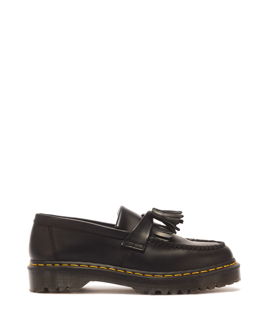 Adrian Bex Smooth Leather Tassel Loafers - view 1