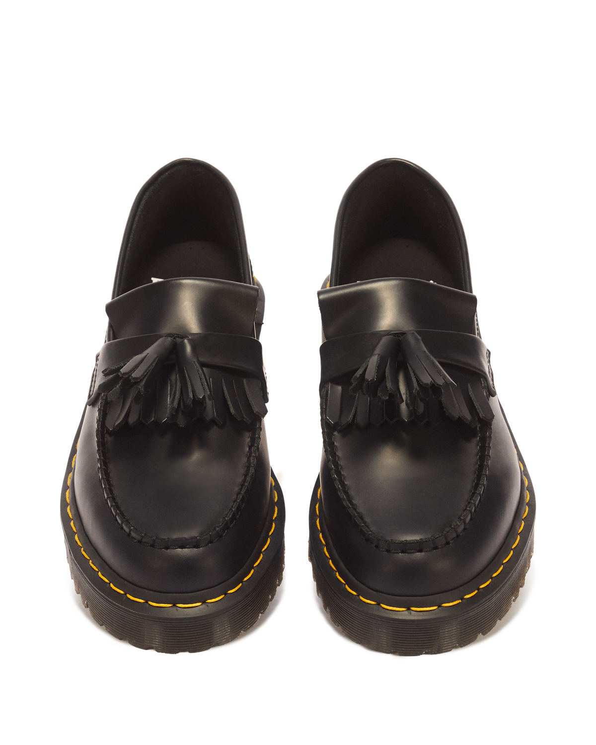 Adrian Bex Smooth Leather Tassel Loafers - view 4
