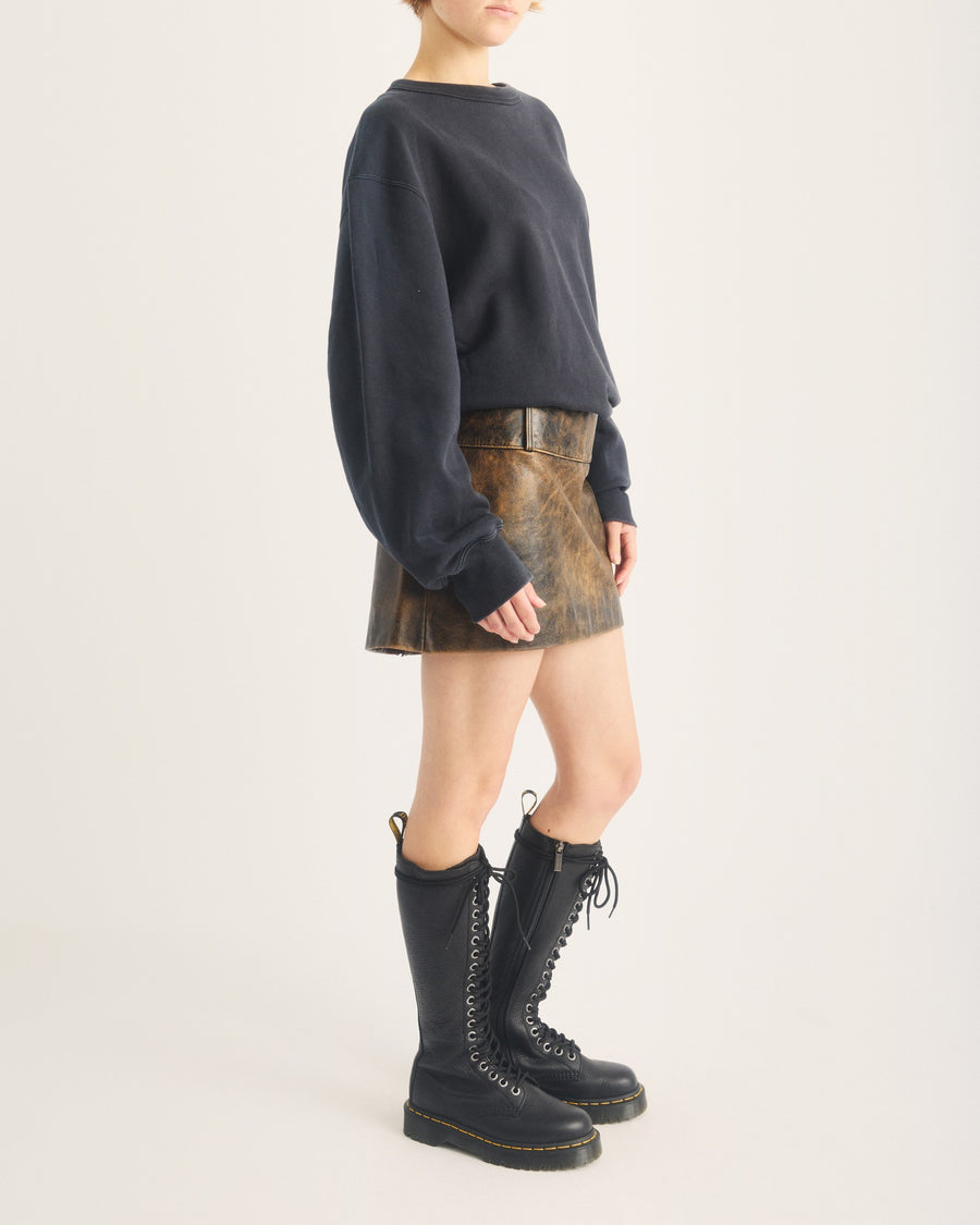 1B60 Bex Pisa Leather Knee High Boots - view 2
