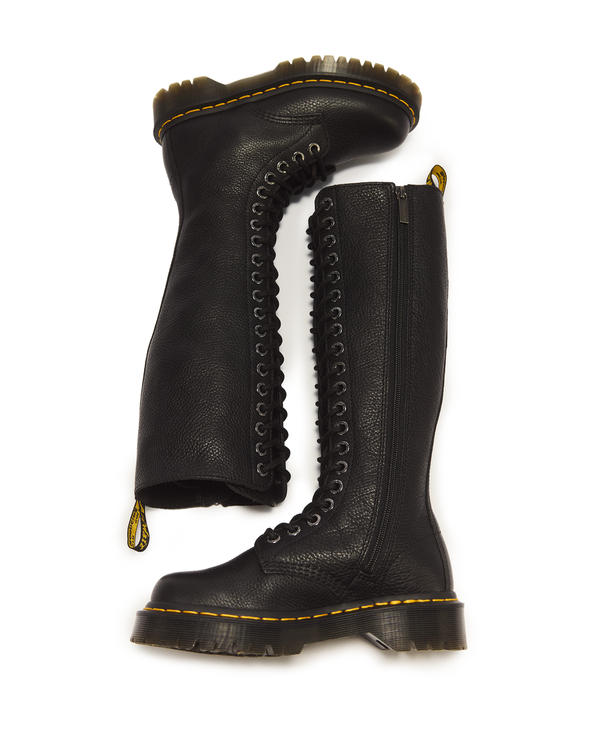 1B60 Bex Pisa Leather Knee High Boots - view 4