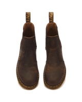 2976 Yellow Stitch Crazy Horse Leather Chelsea Boots - view 4
