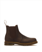 2976 Yellow Stitch Crazy Horse Leather Chelsea Boots - view 1