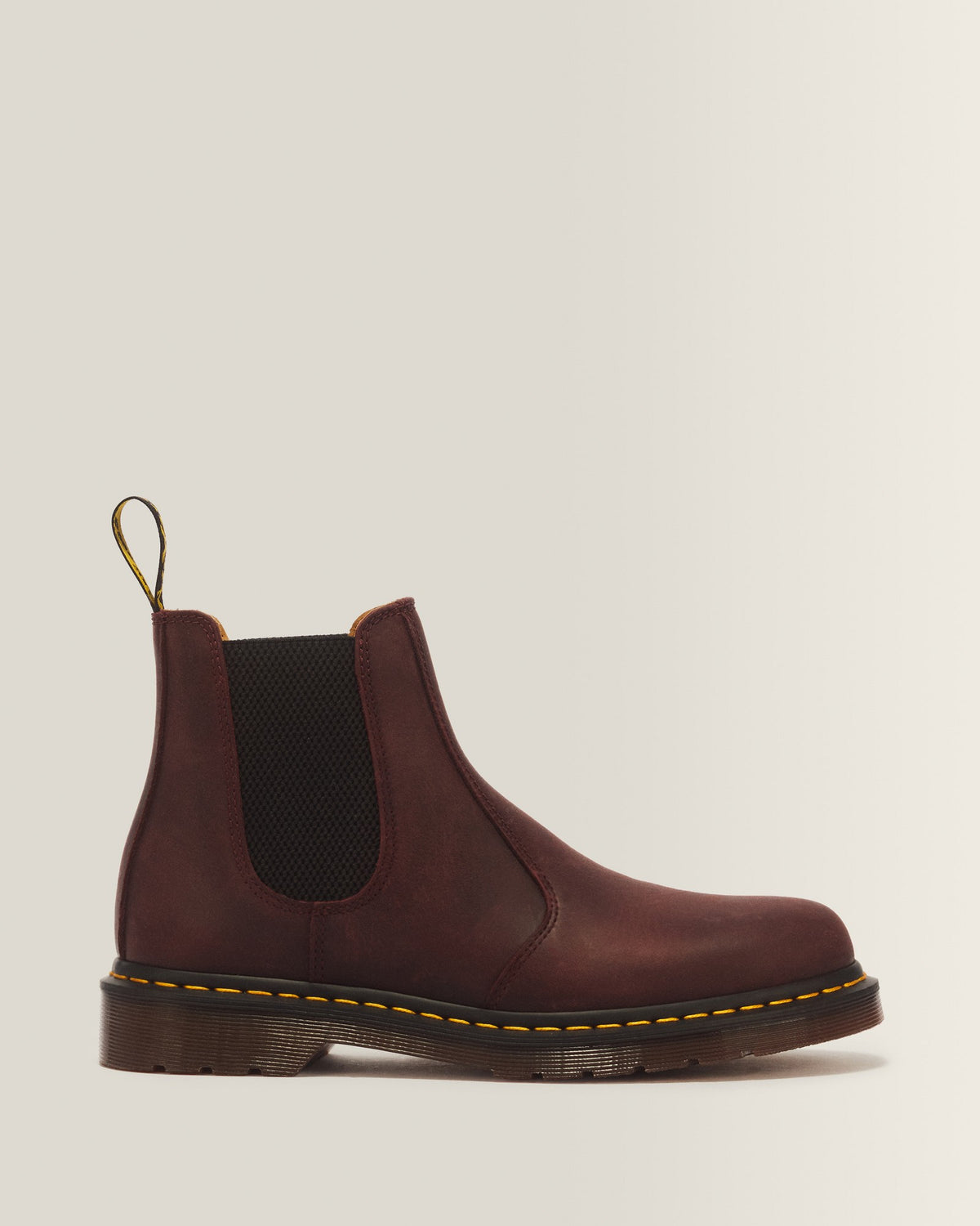 2976 Yellow Stitch Crazy Horse Chelsea Boots - view 1