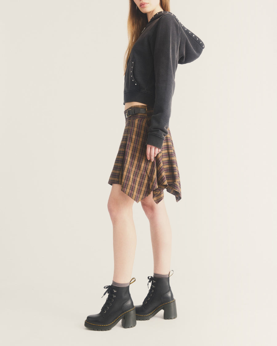 Jesy Sendal Leather Lace Up Flared Heel Boots - view 2