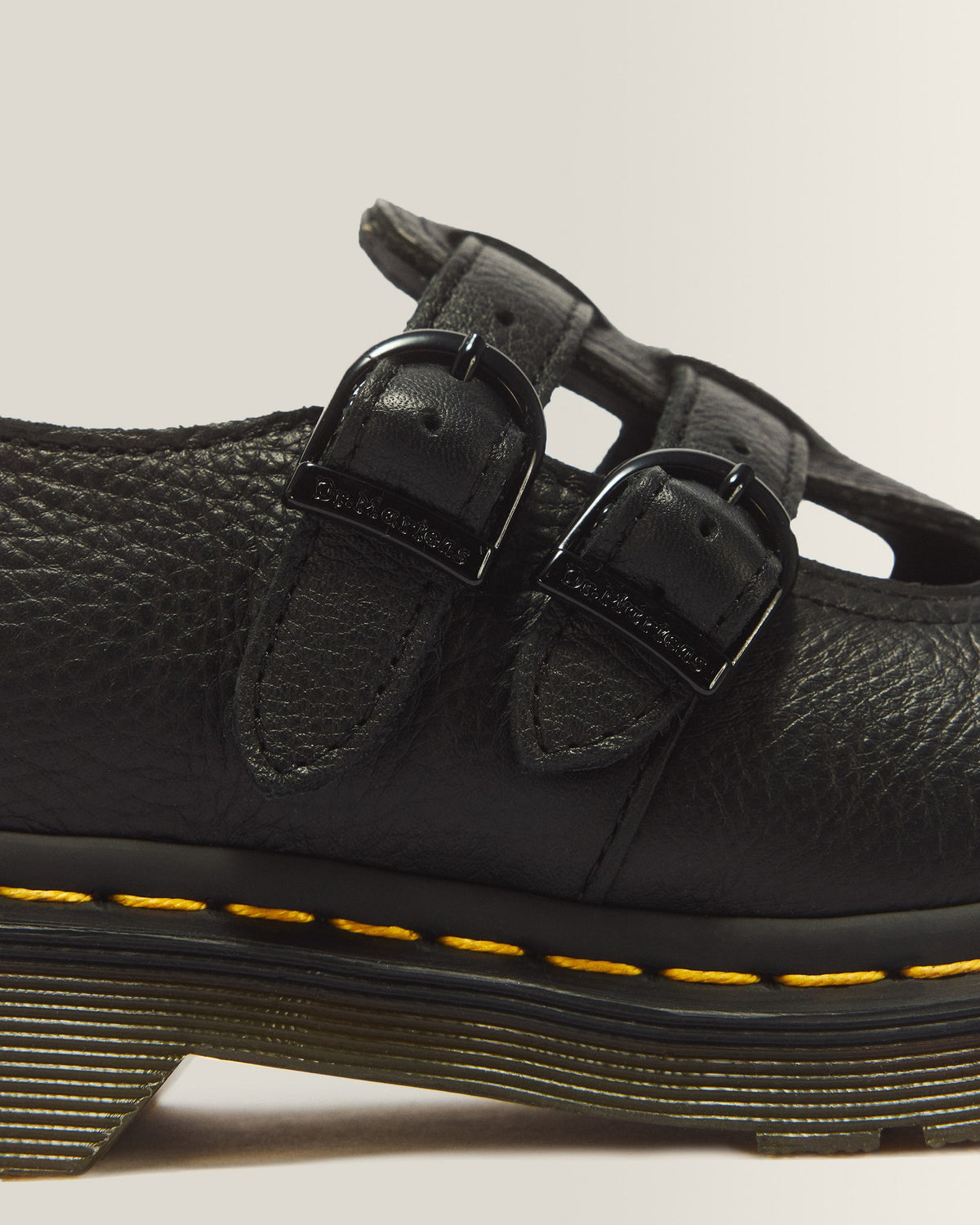 8065 Virginia Leather Mary Jane Shoes - view 3