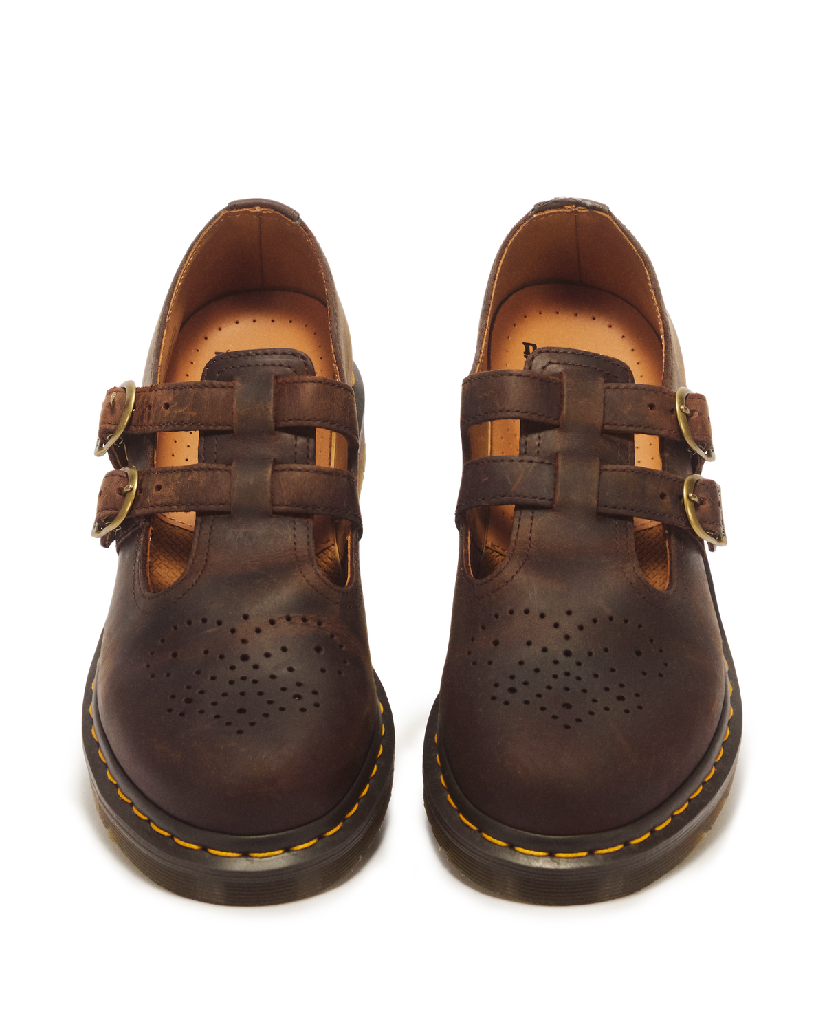 8065 Crazy Horse Leather Mary Jane Shoes - view 4