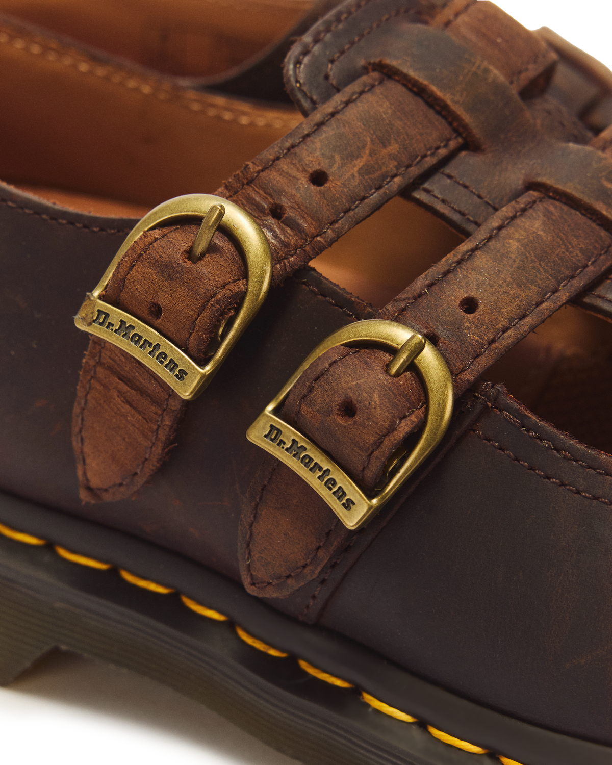 8065 Crazy Horse Leather Mary Jane Shoes - view 3