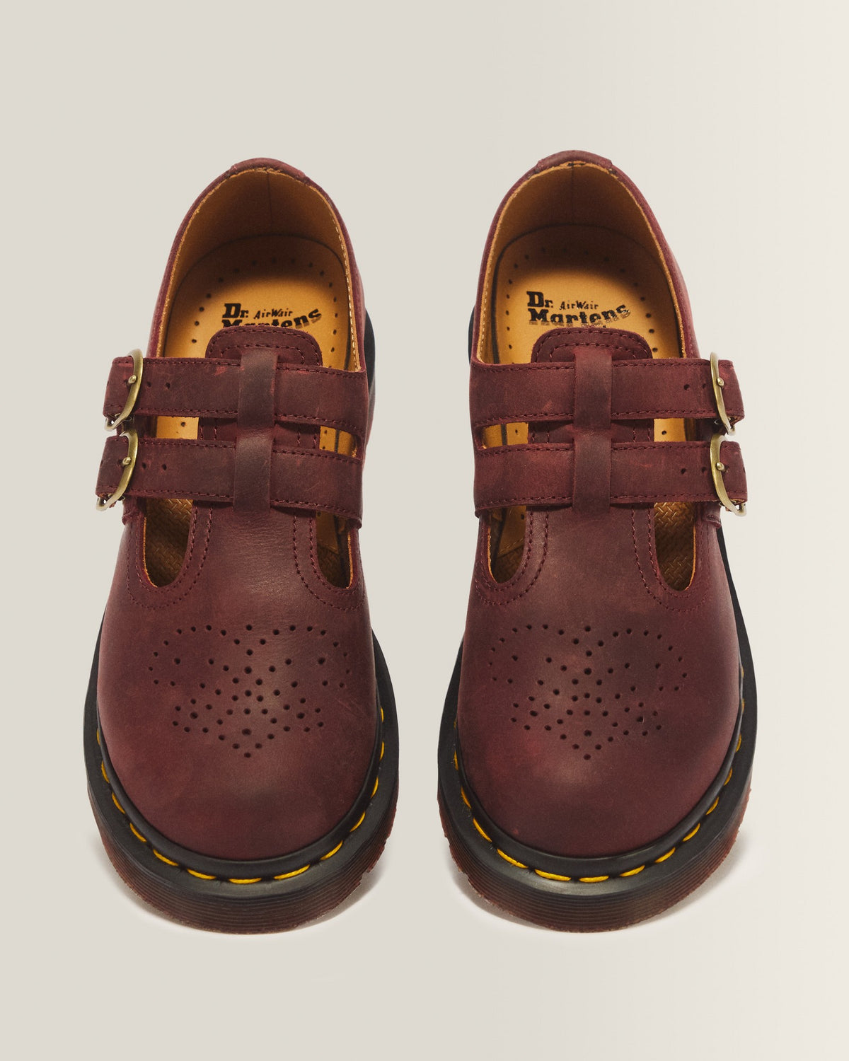 8065 Crazy Horse Leather Mary Jane Shoes - view 4
