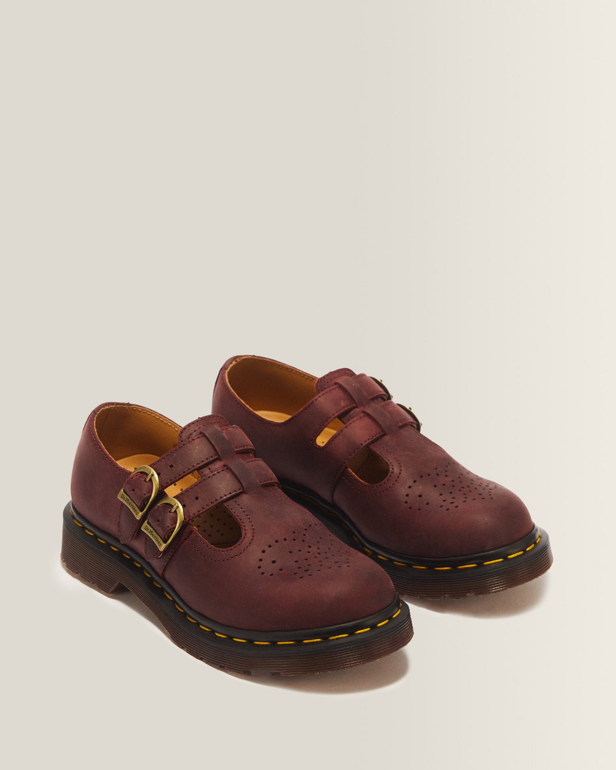 8065 Crazy Horse Leather Mary Jane Shoes - view 5