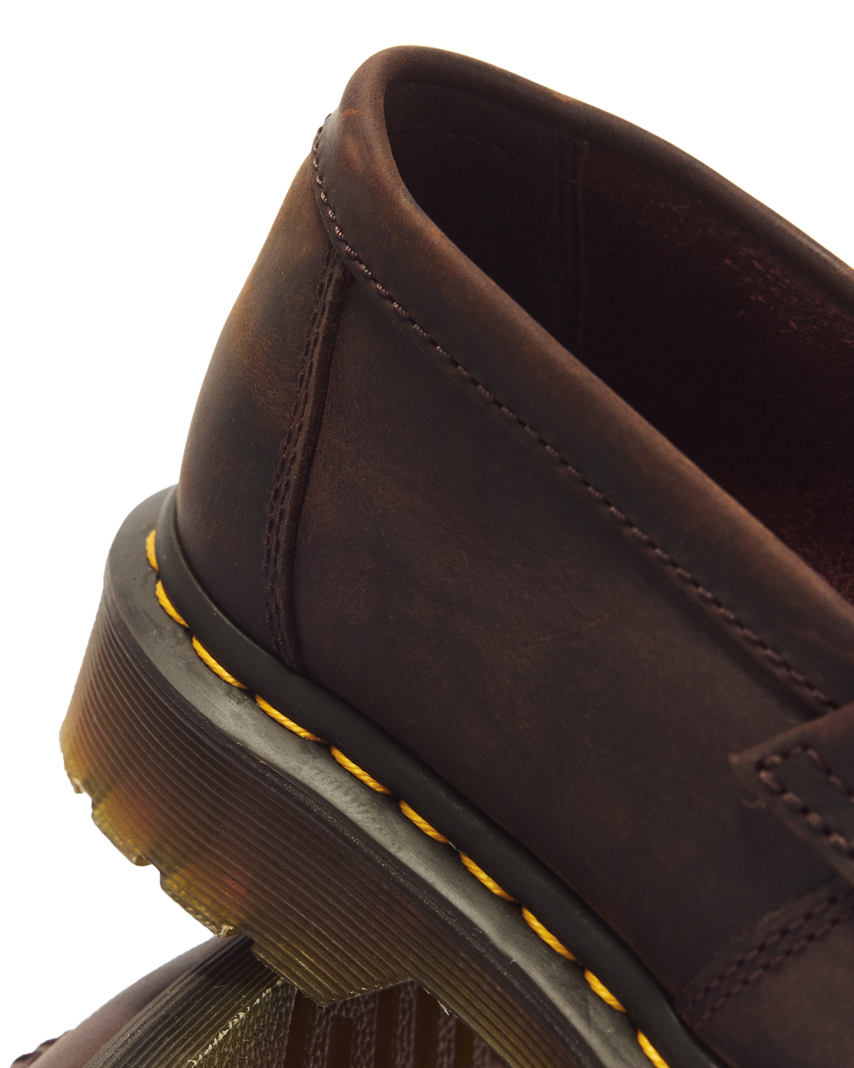 Adrian Crazy Horse Leather Tassel Loafers - view 8