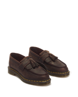 Adrian Crazy Horse Leather Tassel Loafers - view 5