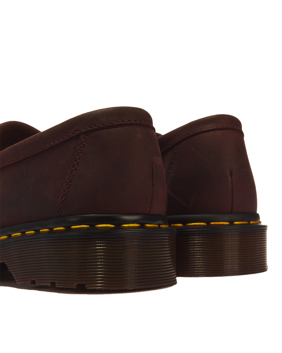 Adrian Crazy Horse Leather Tassel Loafers - view 3