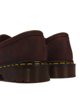 Adrian Crazy Horse Leather Tassel Loafers - view 3