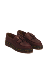 Adrian Crazy Horse Leather Tassel Loafers - view 5