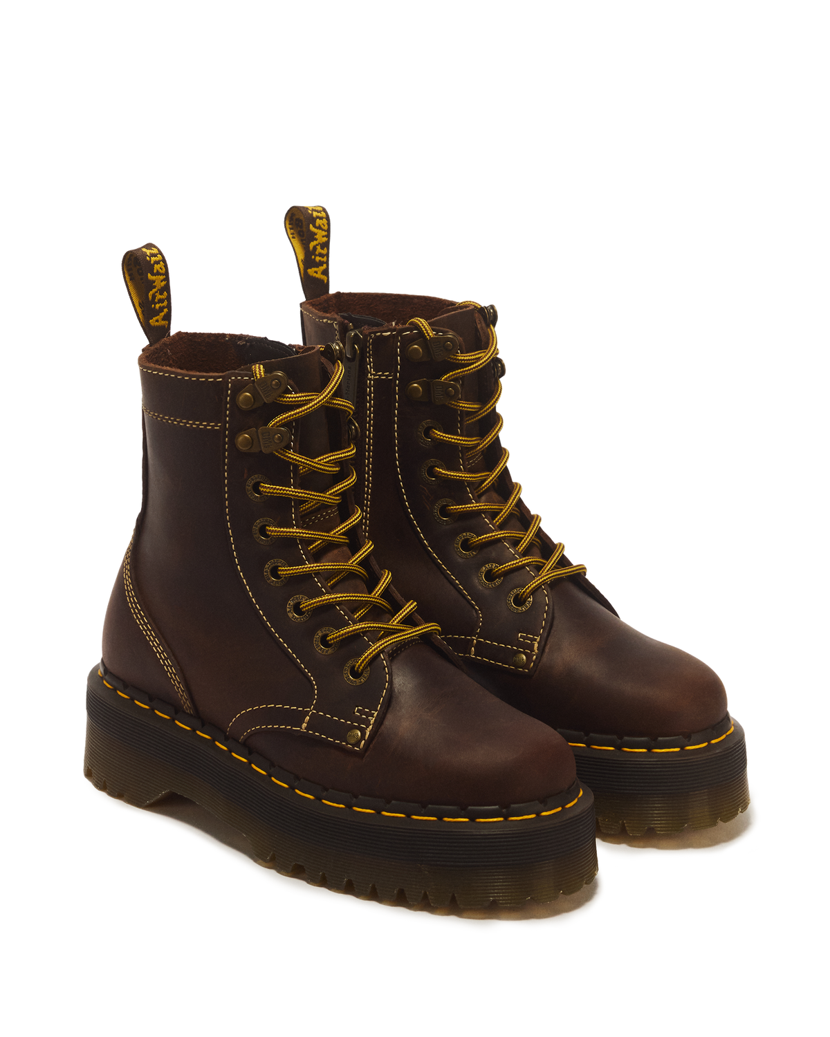 Jadon Boot Arc Crazy Horse Platforms - view 5