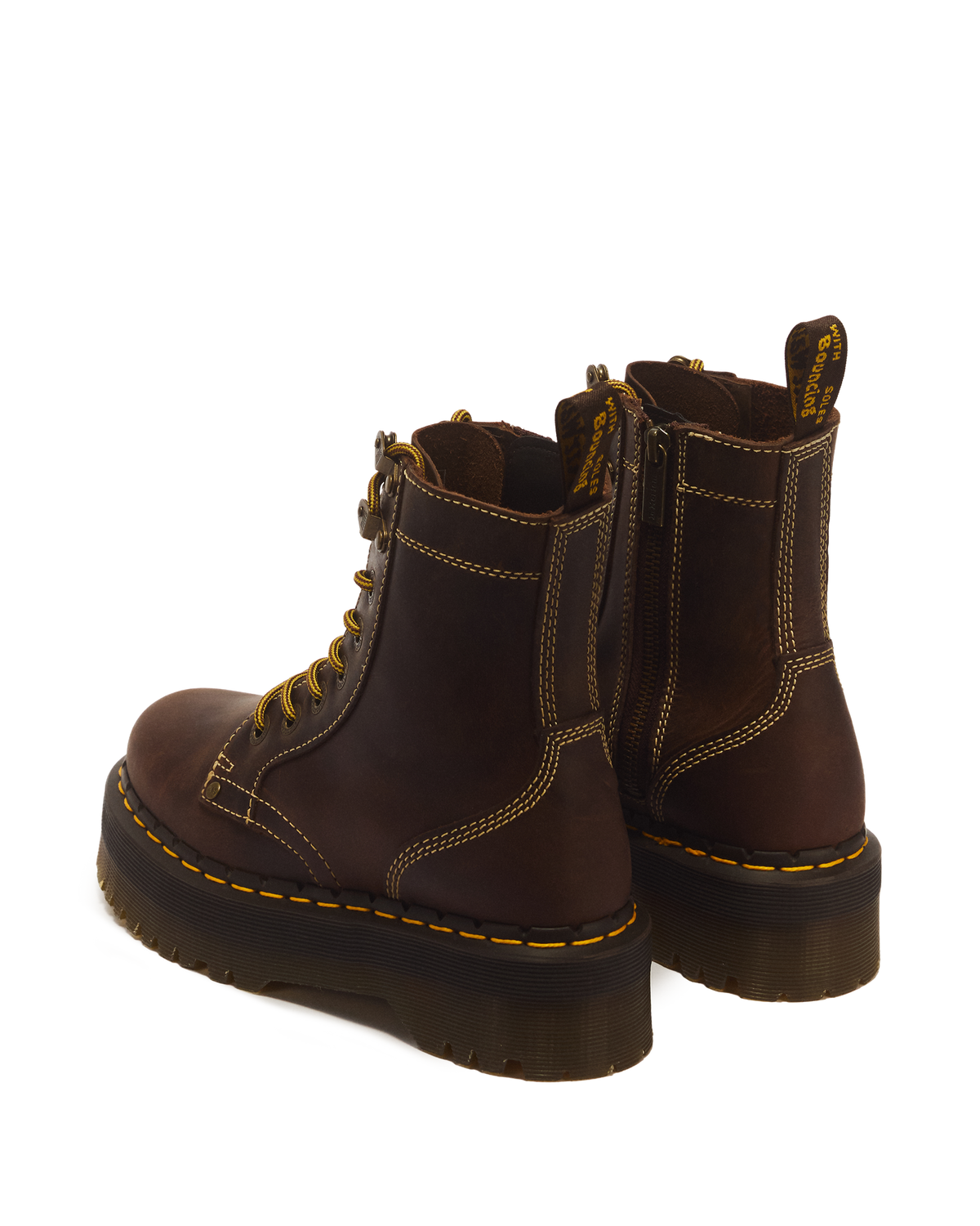 Jadon Boot Arc Crazy Horse Platforms - view 6