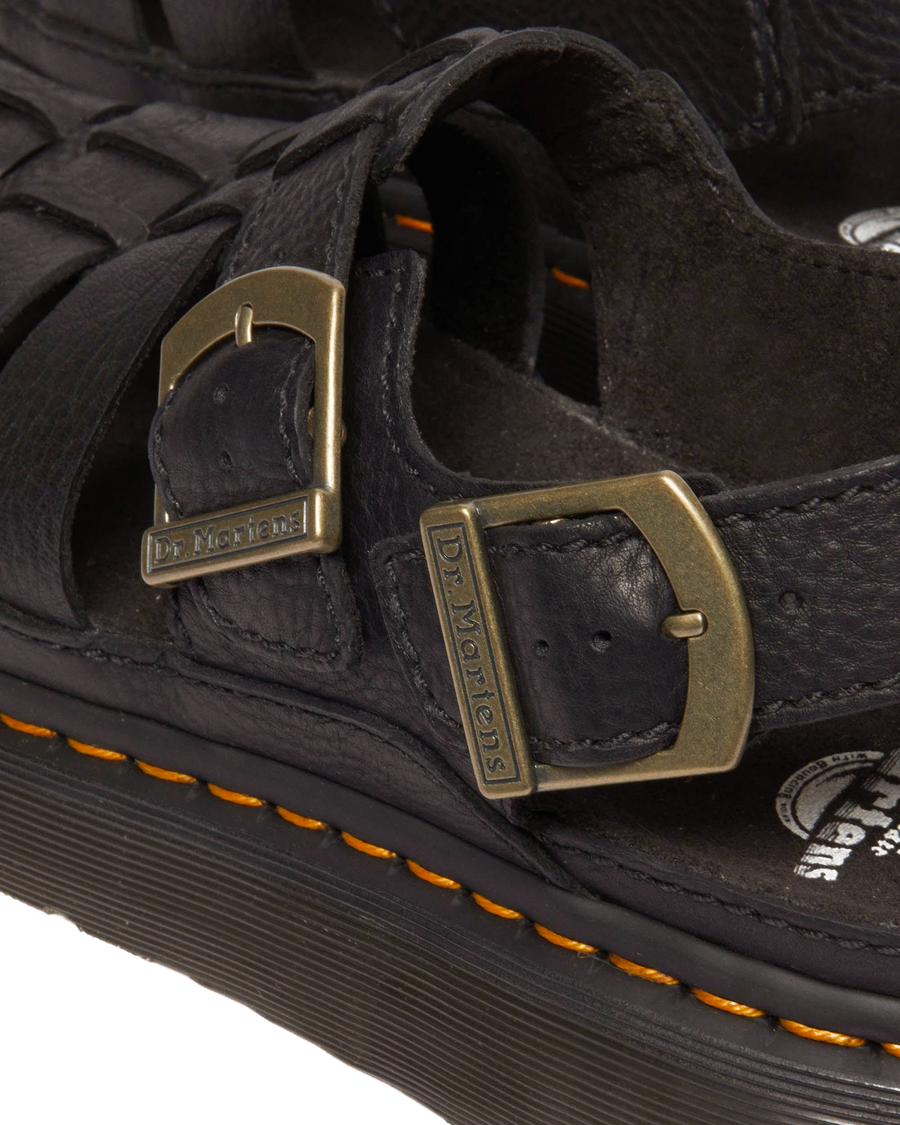 Wrenlie Grizzly Leather Fisherman Sandals - view 2