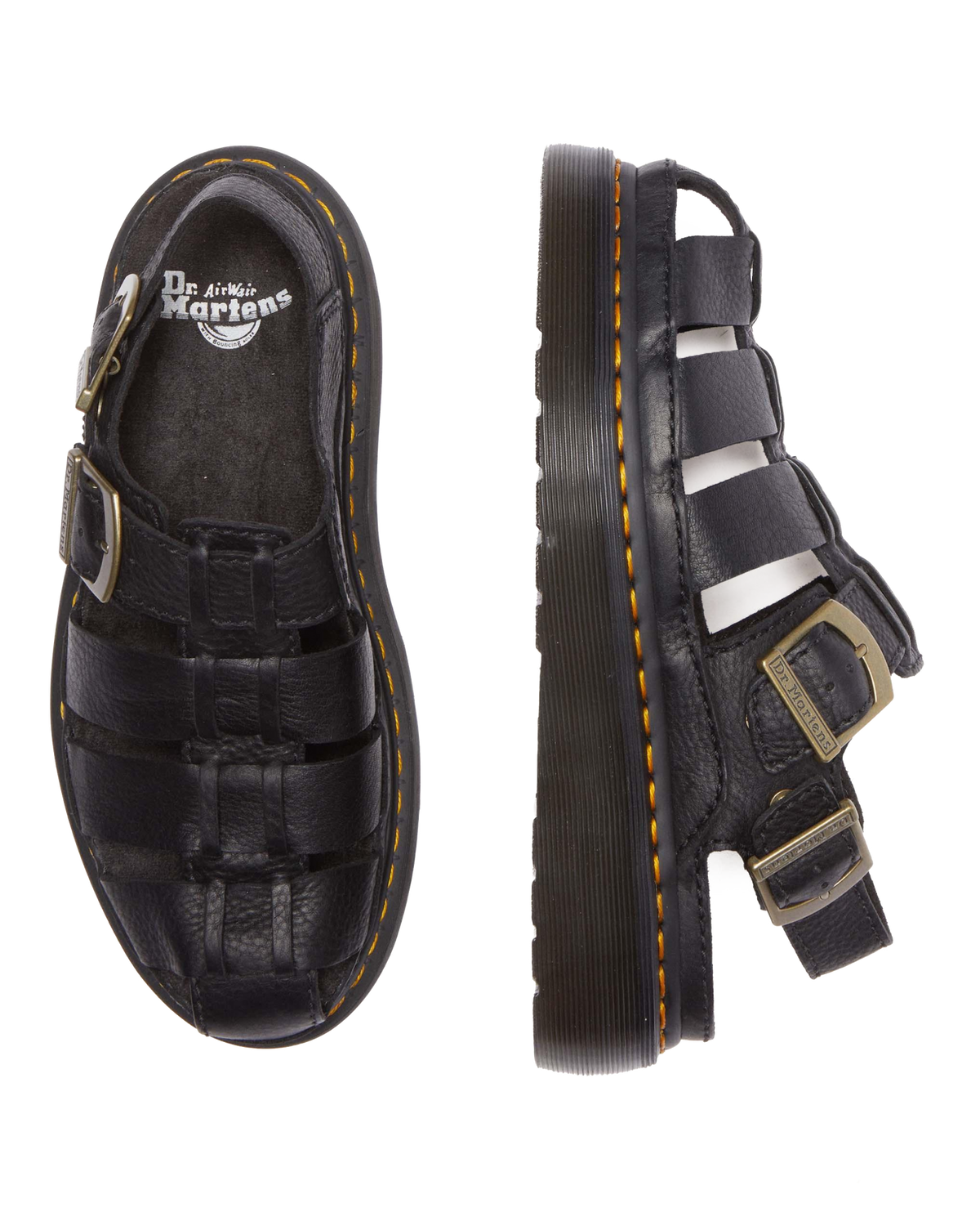 Wrenlie Grizzly Leather Fisherman Sandals - view 3