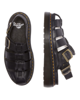 Wrenlie Grizzly Leather Fisherman Sandals - view 3