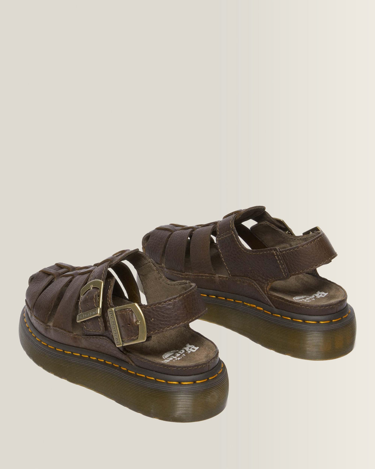Wrenlie Grizzly Leather Fisherman Sandals - view 5