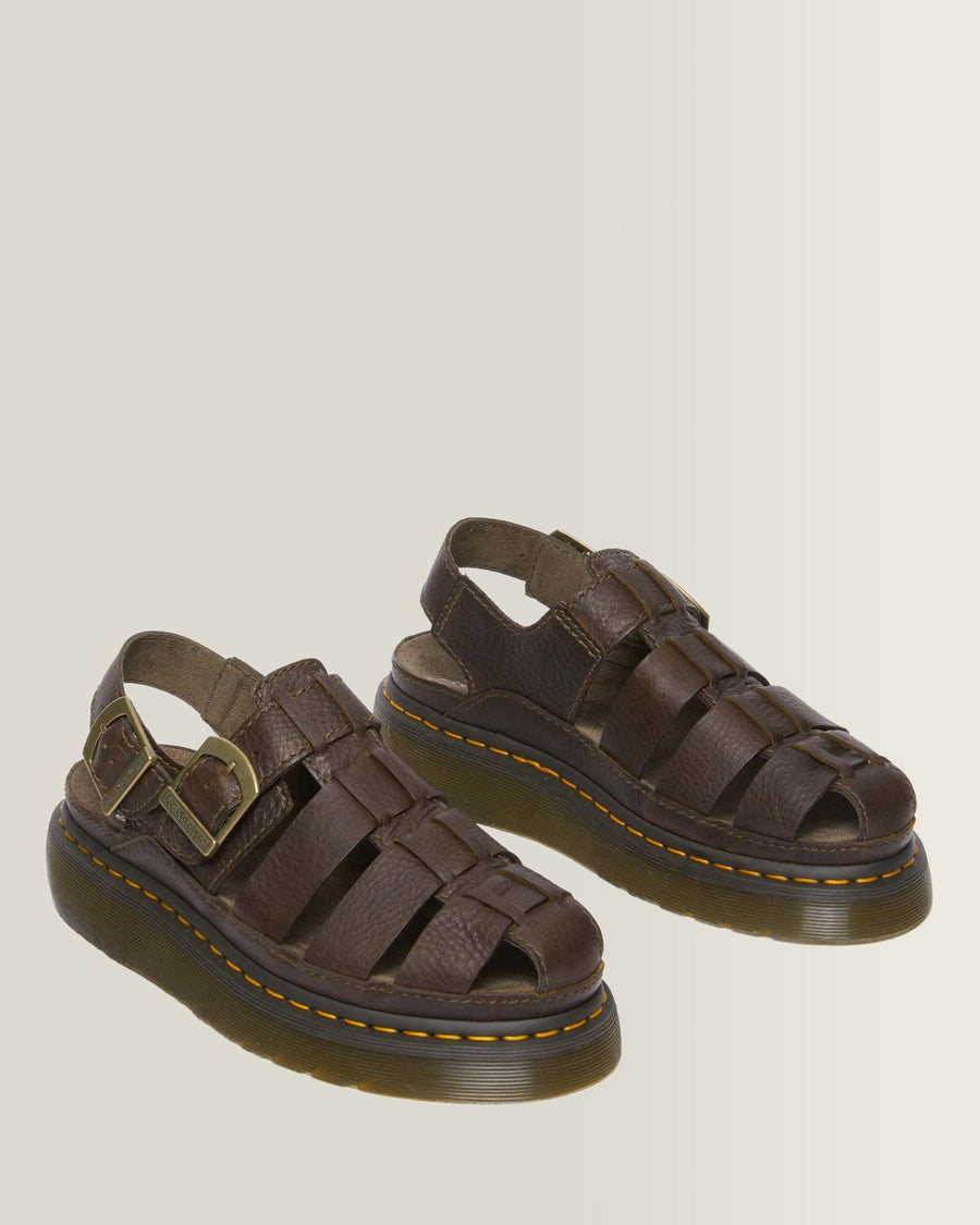 Wrenlie Grizzly Leather Fisherman Sandals - view 2