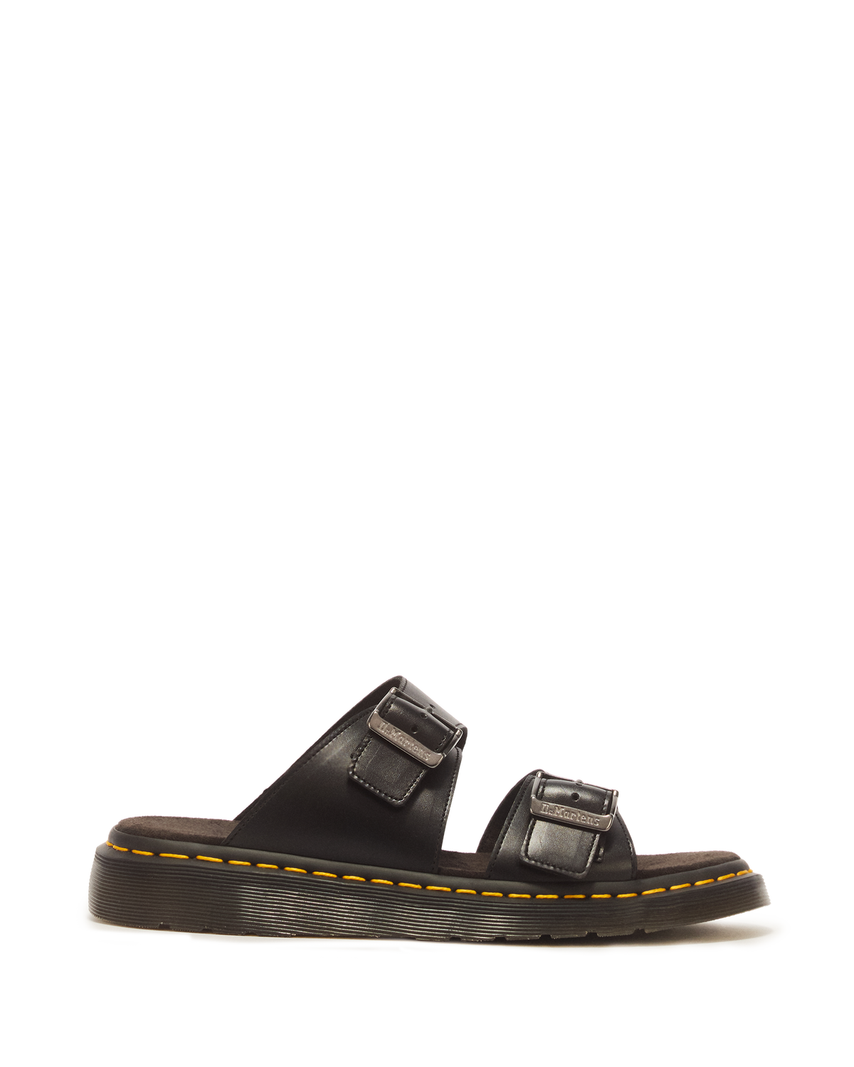 Josef Analine Leather Buckle Slide Sandals - view 1