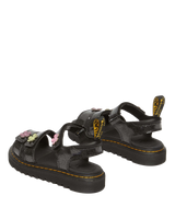 Junior Klaire Coated Glitter Velcro Sandals - view 5