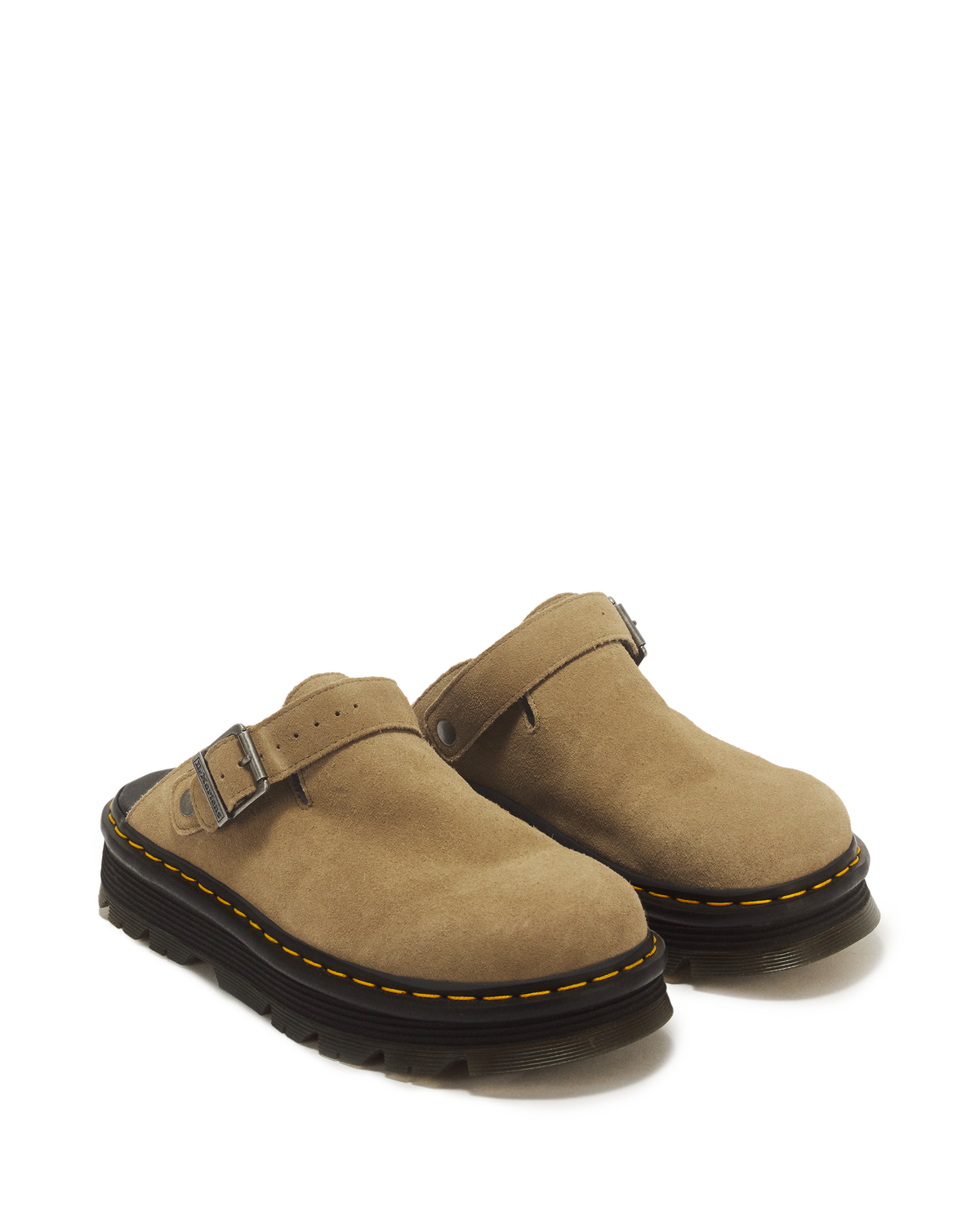 Zebzag Suede Casual Slingback Platform Mules - view 5