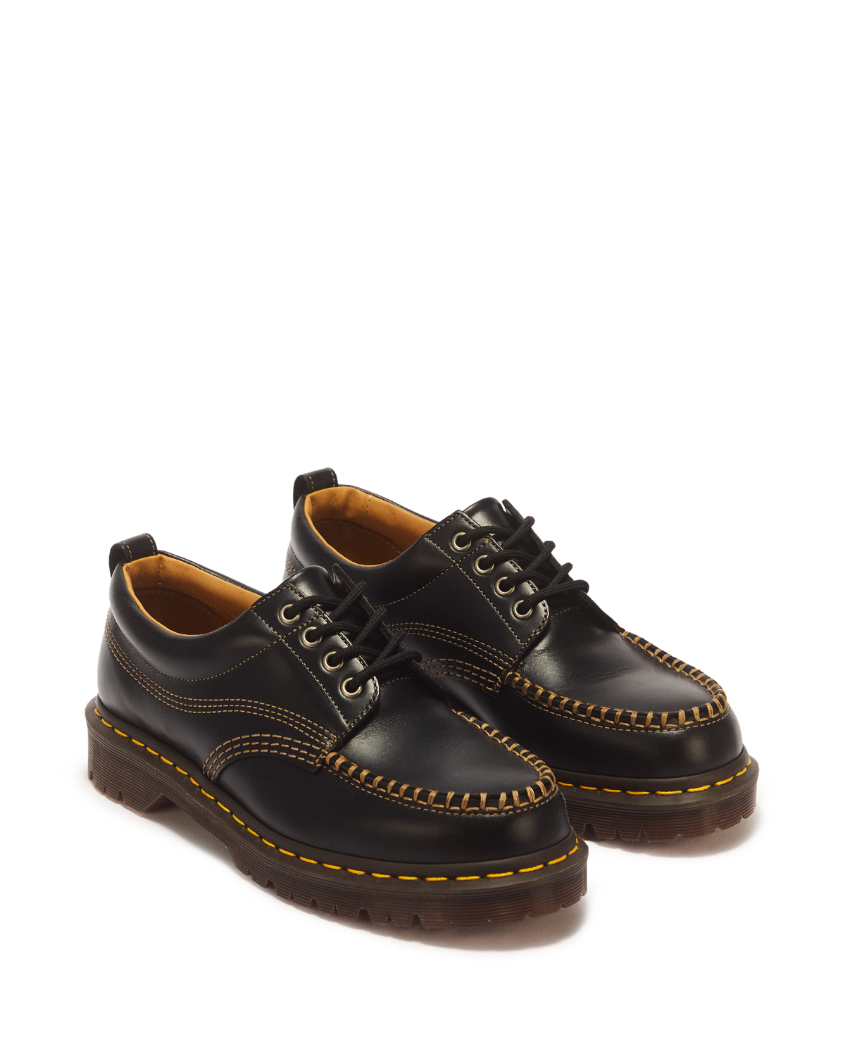 Lowell Leather Moc Toe Shoes - view 5