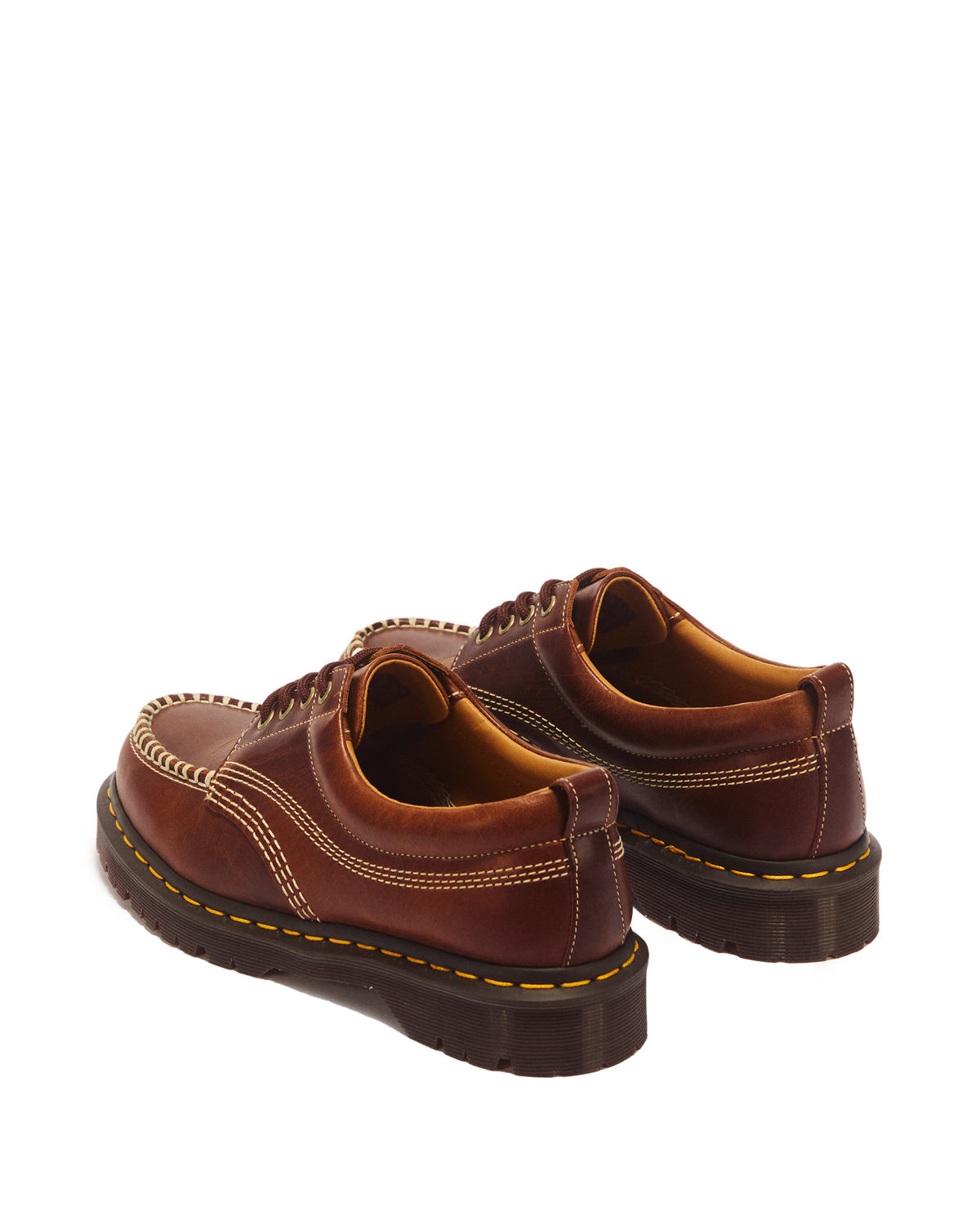 Lowell Leather Moc Toe Shoes - view 6