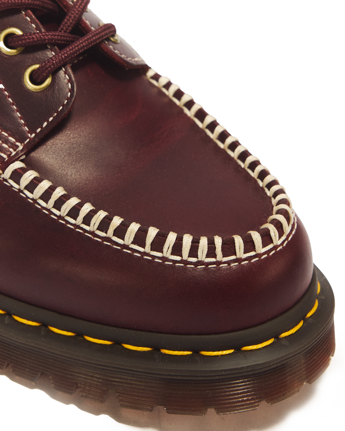 Lowell Leather Moc Toe Shoes - view 3