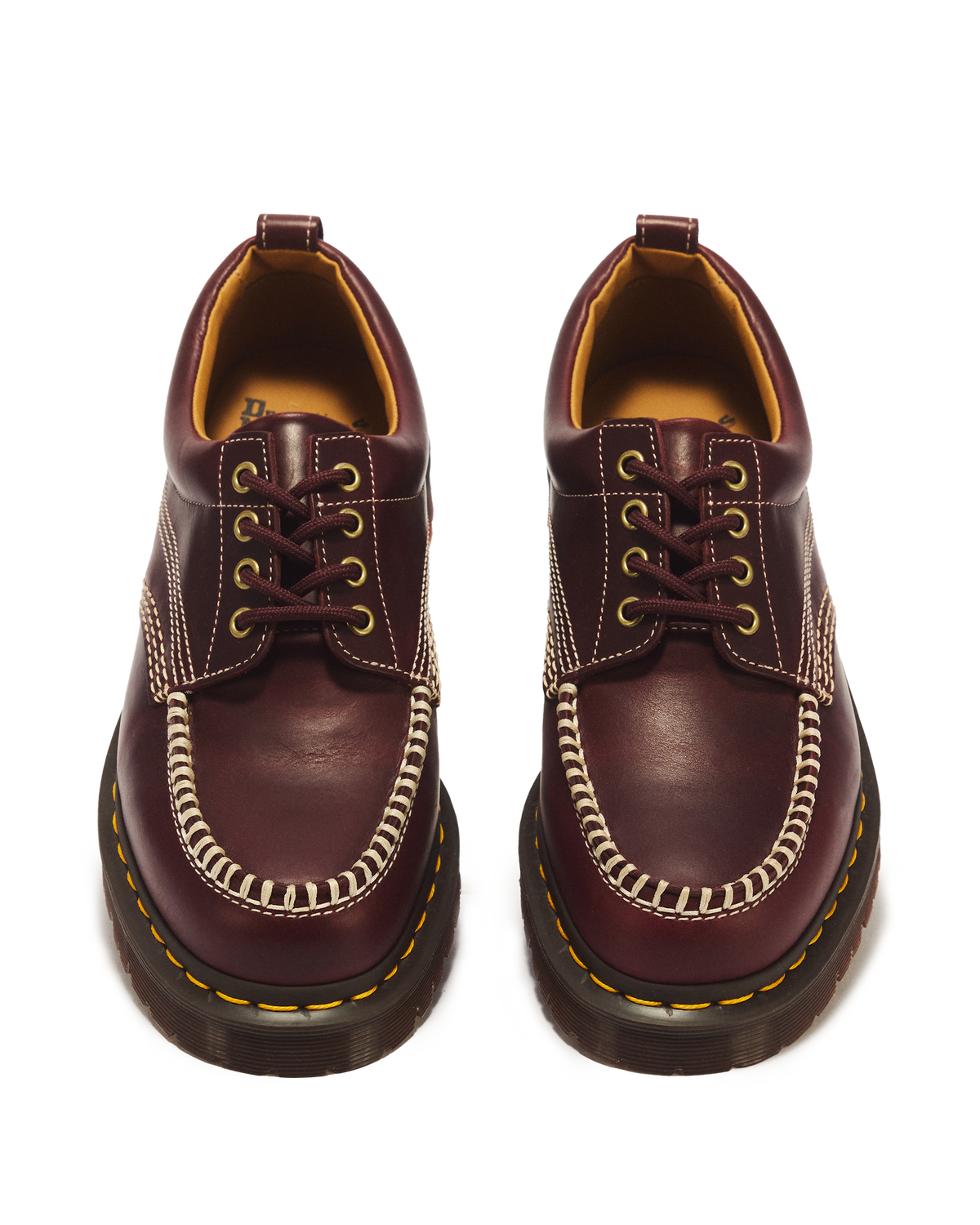 Lowell Leather Moc Toe Shoes - view 4