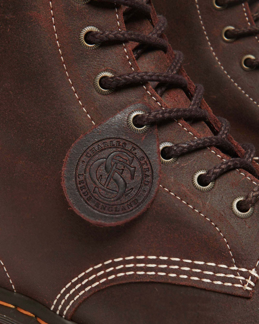 1460 Made in England Wax Commander Lace Up Boots - view 2