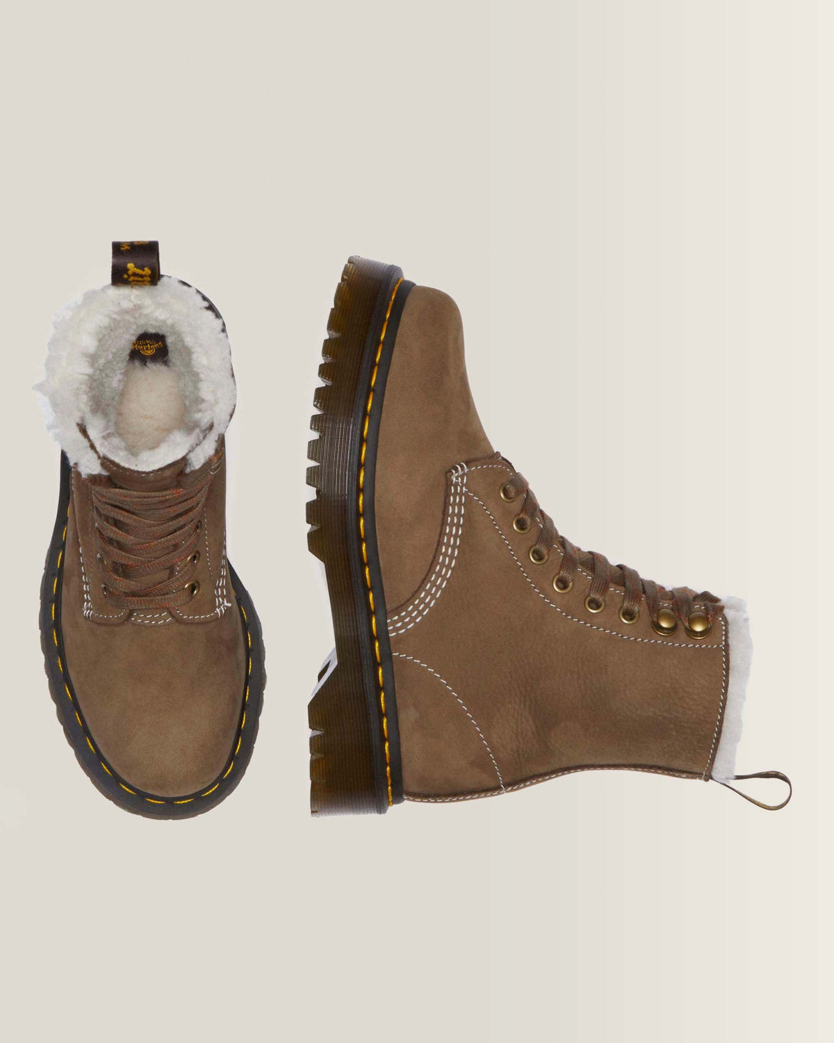 Women's 1460 Bex Faux Fur Lined Lace Up Boots - view 3