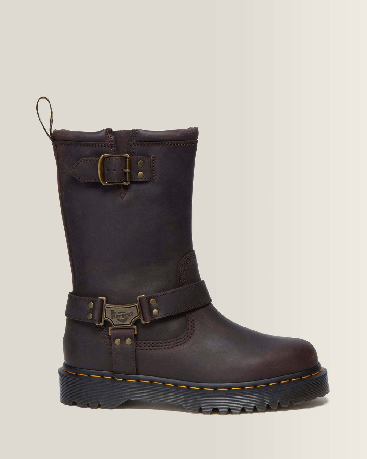 Anistone Hi Leather Biker Boots - view 1