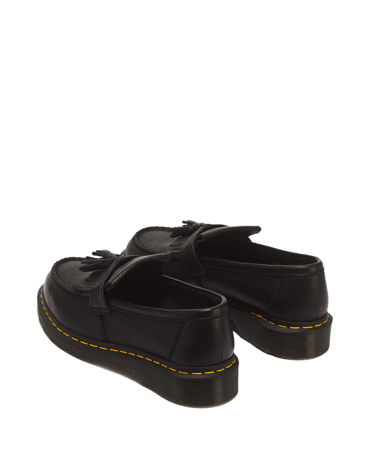 Adrian Yellow Stitch Ambassador Leather Loafers - view 6