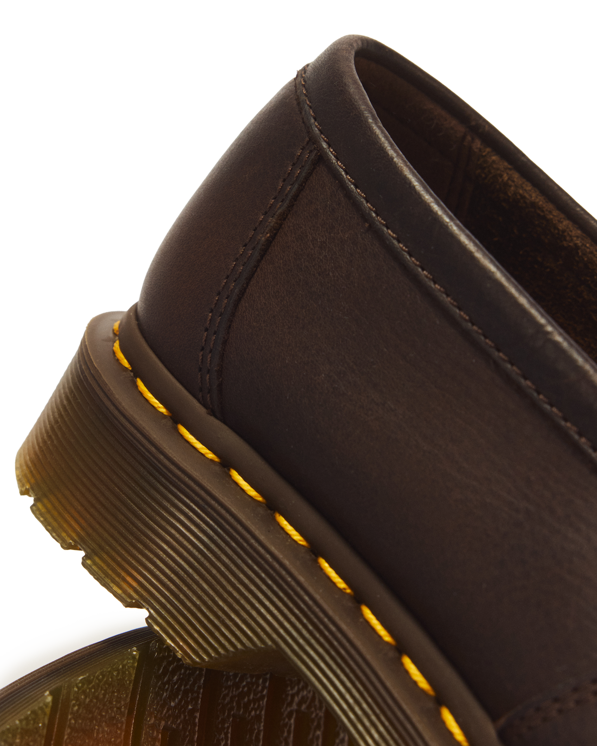 Adrian Yellow Stitch Ambassador Leather Loafers - view 8