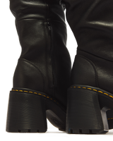 Kasey Virginia Leather Tall Heeled Boots - view 3