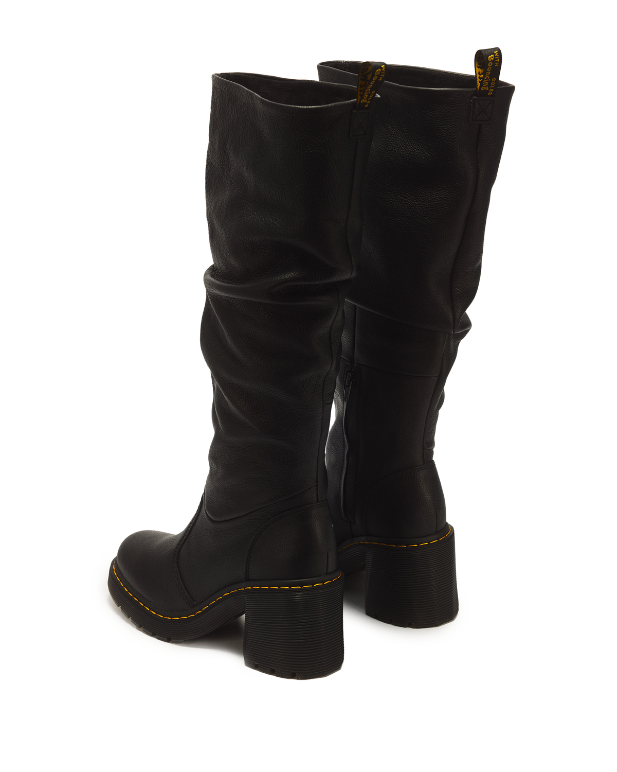 Kasey Virginia Leather Tall Heeled Boots - view 6