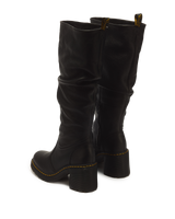 Kasey Virginia Leather Tall Heeled Boots - view 6