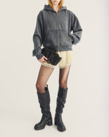 Kasey Virginia Leather Tall Heeled Boots - view 2