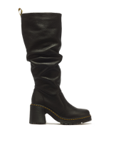 Kasey Virginia Leather Tall Heeled Boots - view 1