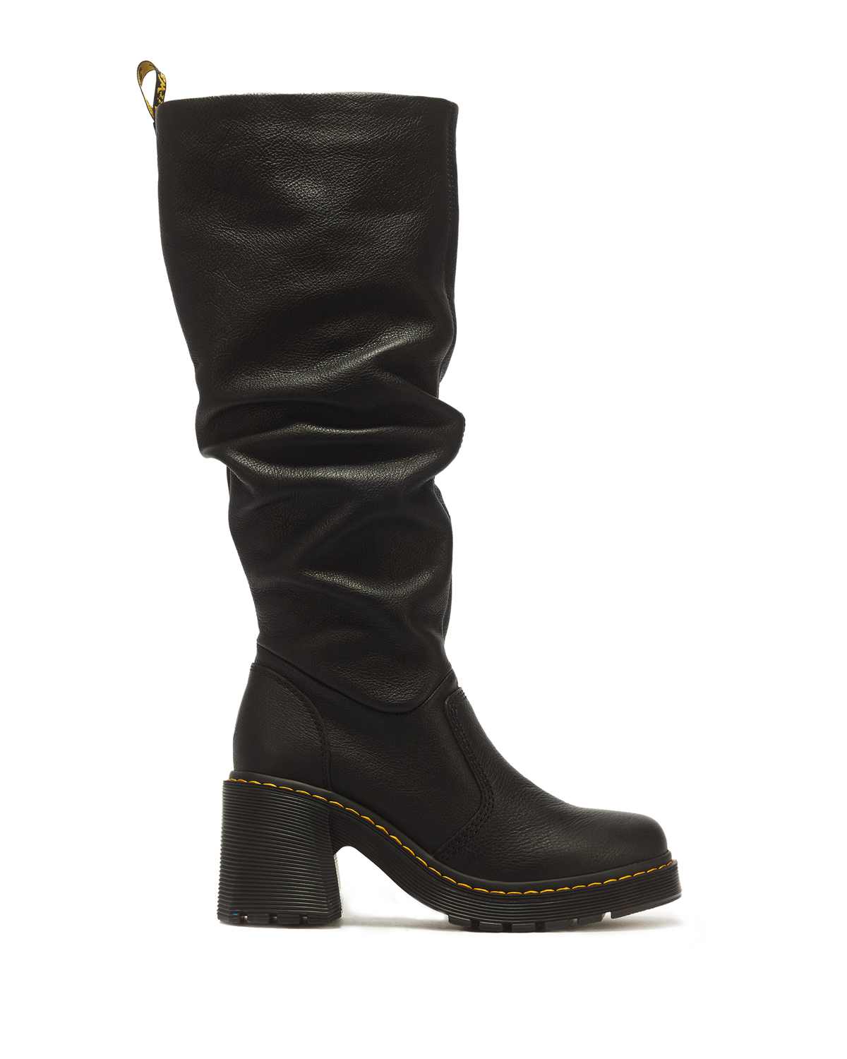 Kasey Virginia Leather Tall Heeled Boots - view 1