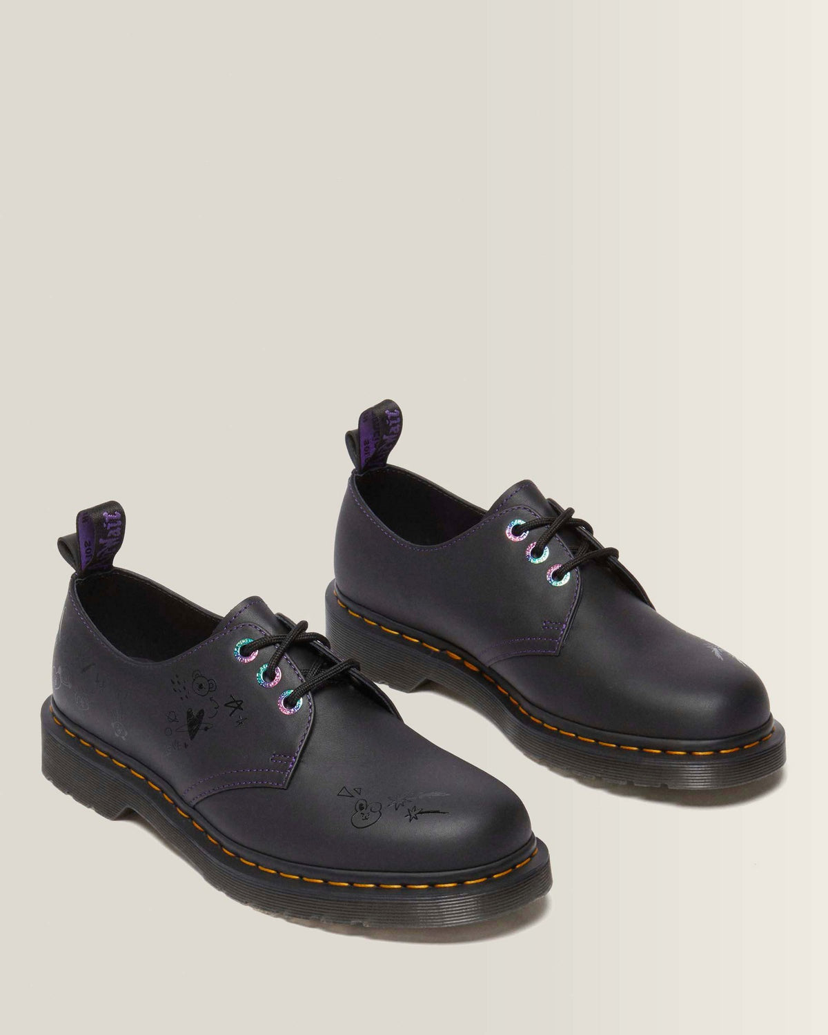1461 BT21 Leather Oxford Shoes - view 4