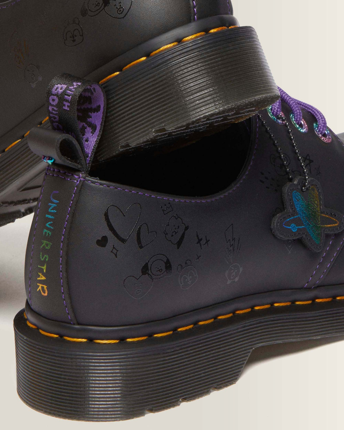 1461 BT21 Leather Oxford Shoes - view 7